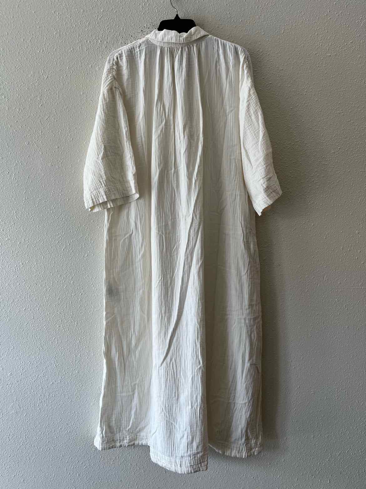 Madewell Cream Size L Dress