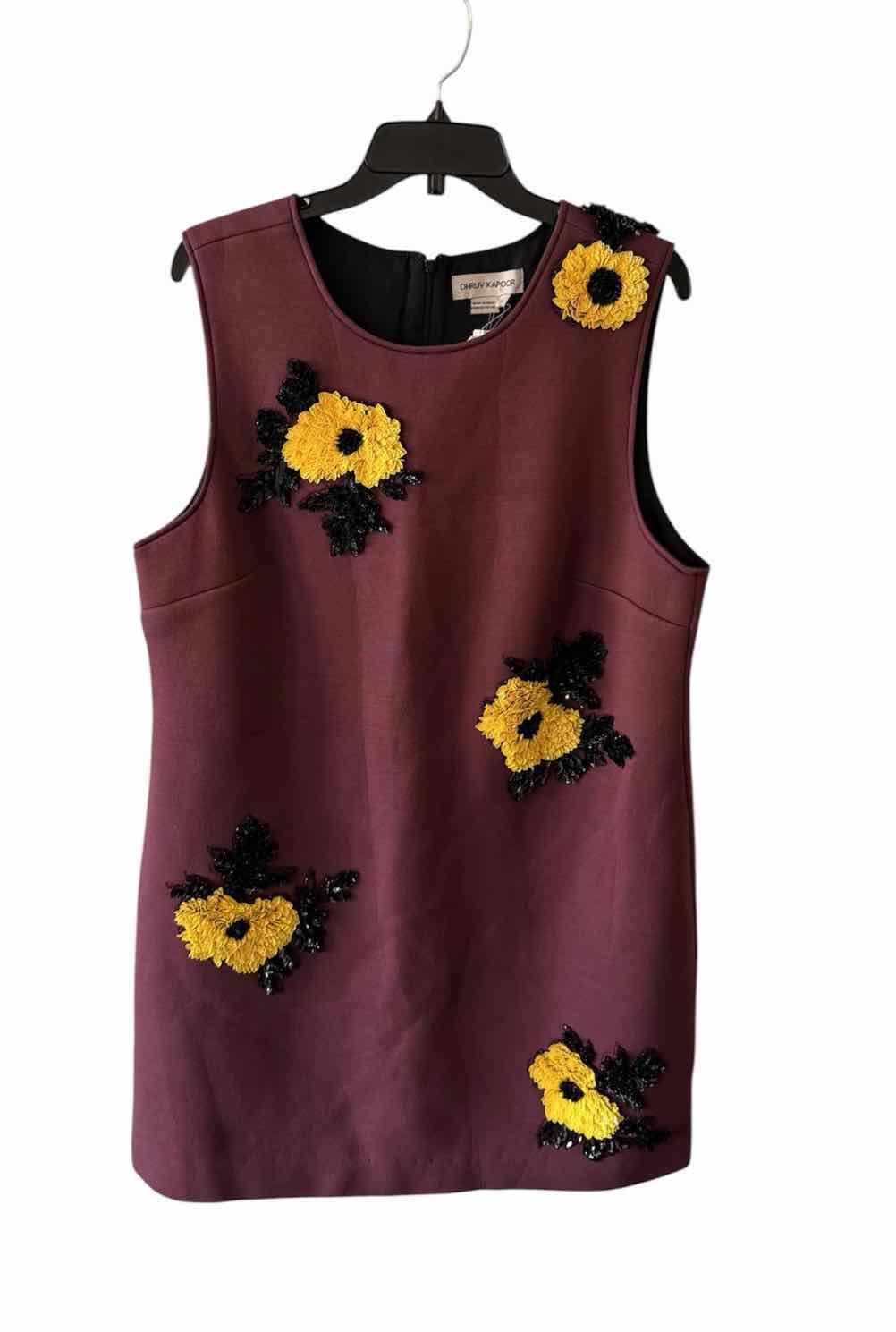 Dhruv Kapoor Maroon Size XL Dress