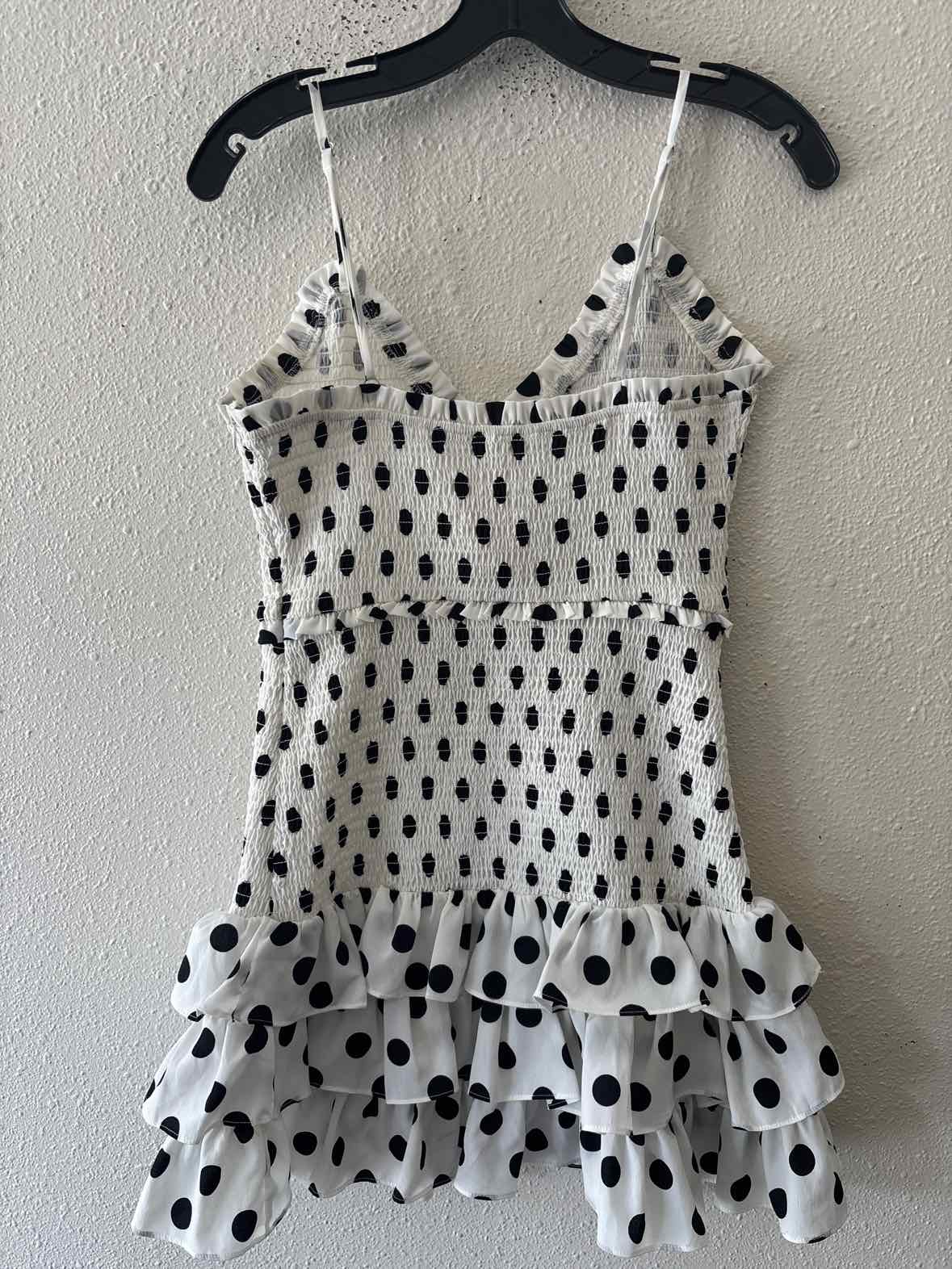 Lovers + freinds White and black Size S Dress
