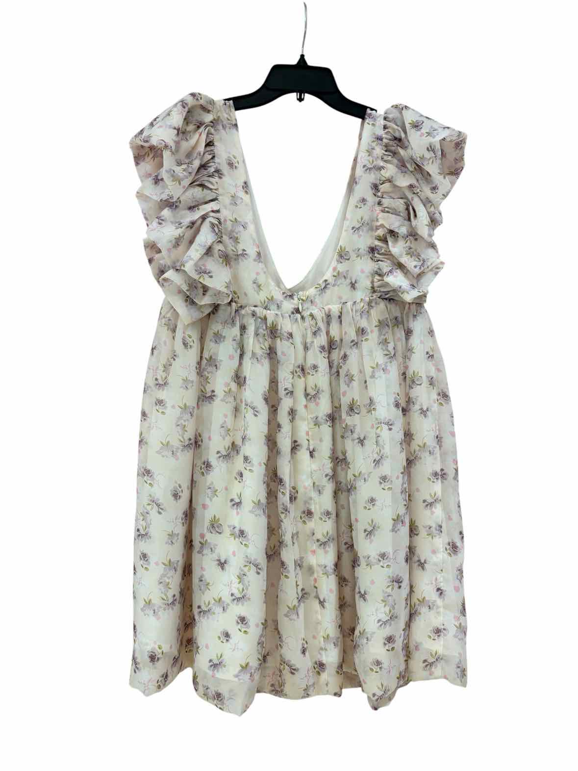 Storia Purple Multi Size L Dress