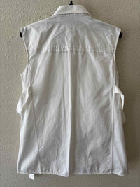 Helmut Lang White Size S Tank Top