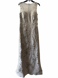 Teri Jon Champagne Size 8 Gown/Evening Wear