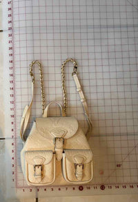 Louis Vuitton Backup Backpack Cream Handbag