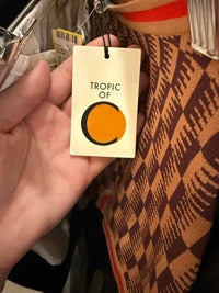 TropicofC. Brown and Red Size XS Shirt