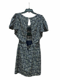 Greylin Navy and Grey Size S Dress