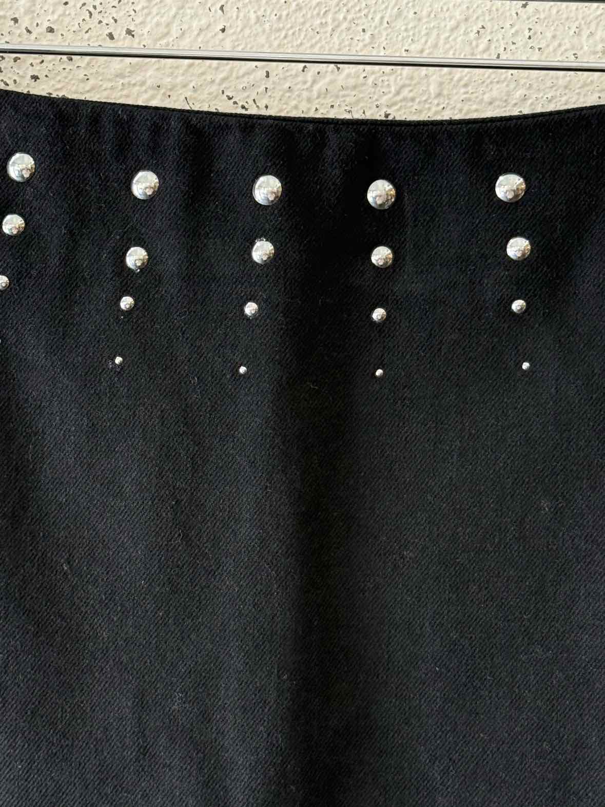Zara Black and silver Size S Skirt