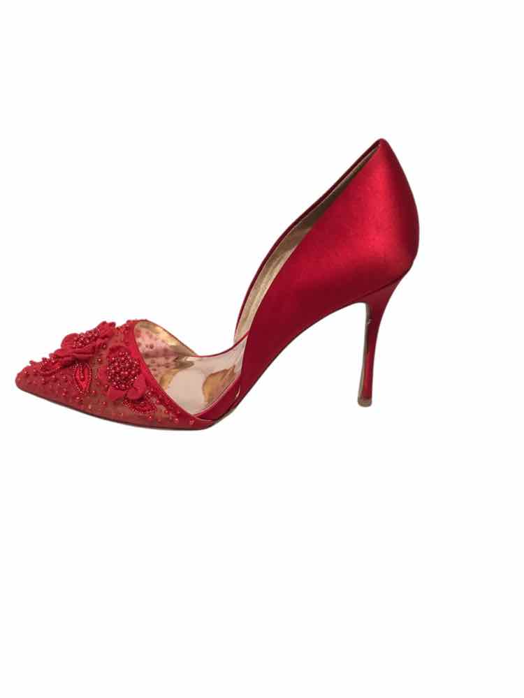 Badgley Mischka Red Size 6.5 Shoes