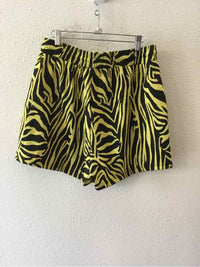 Queen of Sparkles Yellow and Black Size L Shorts
