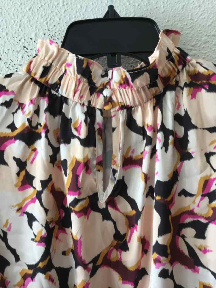 thml Cream and Black Size S Shirt