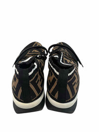 Fendi Brown black and white Size 38.5 Shoes