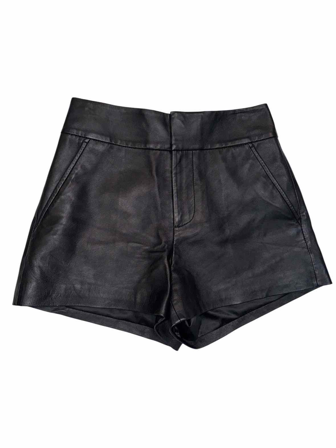 alice + olivia Black Size 2 Shorts