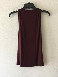 Vince Burgundy Size XS Tank Top