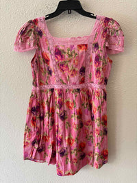 Love Shack Fancy Pink Multi Size 6 Dress
