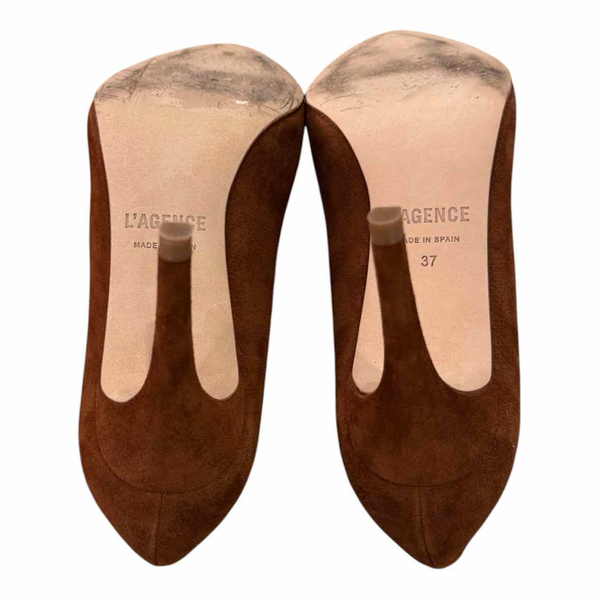 lagence Dark Camel Size 37 Shoes
