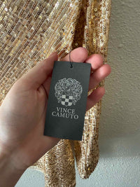 Vince Camuto Gold Size XXS Shirt