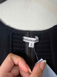 Reformation Black Size 2 Shirt