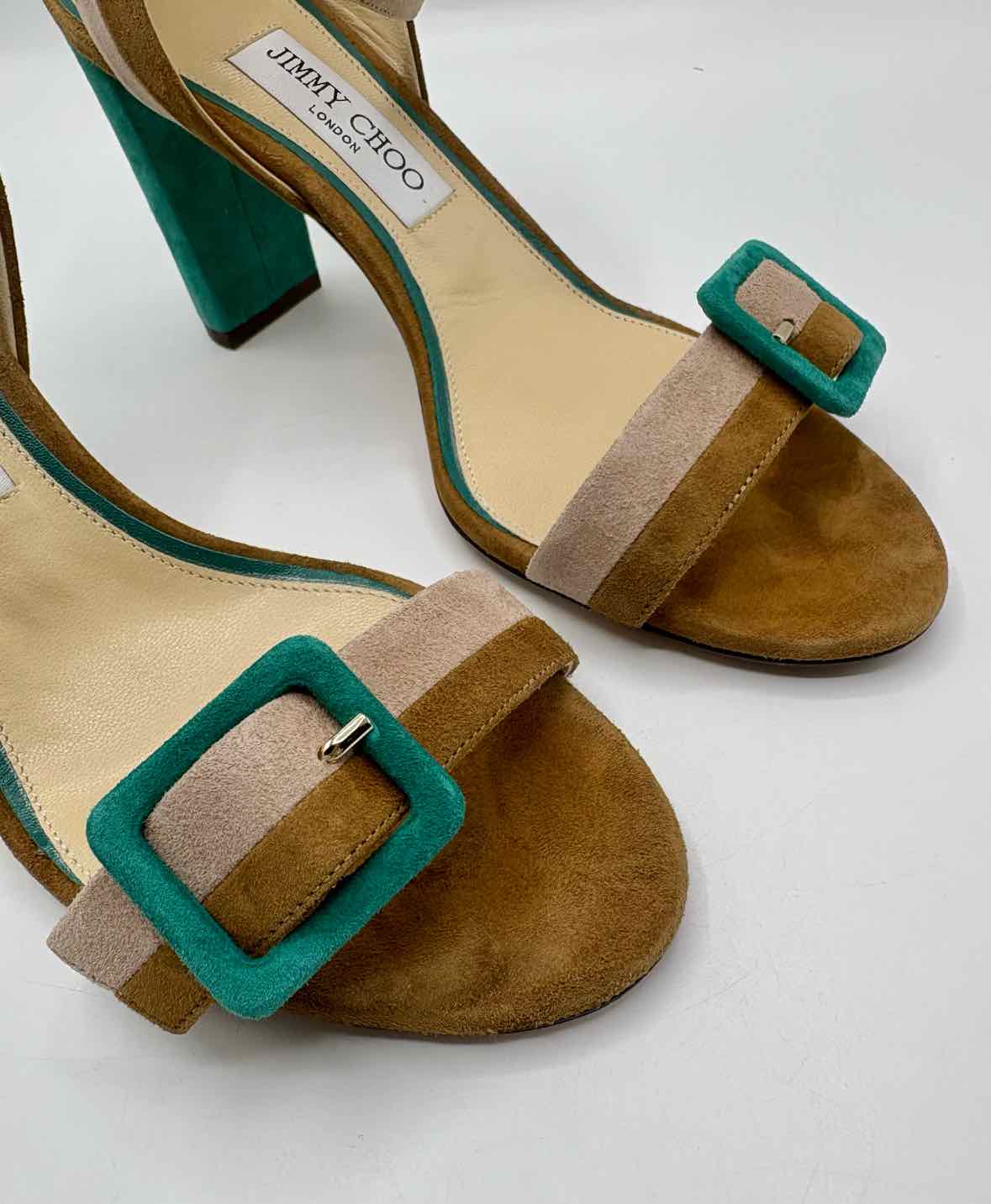 Jimmy Choo tan multi Size 39 1/2 Shoes