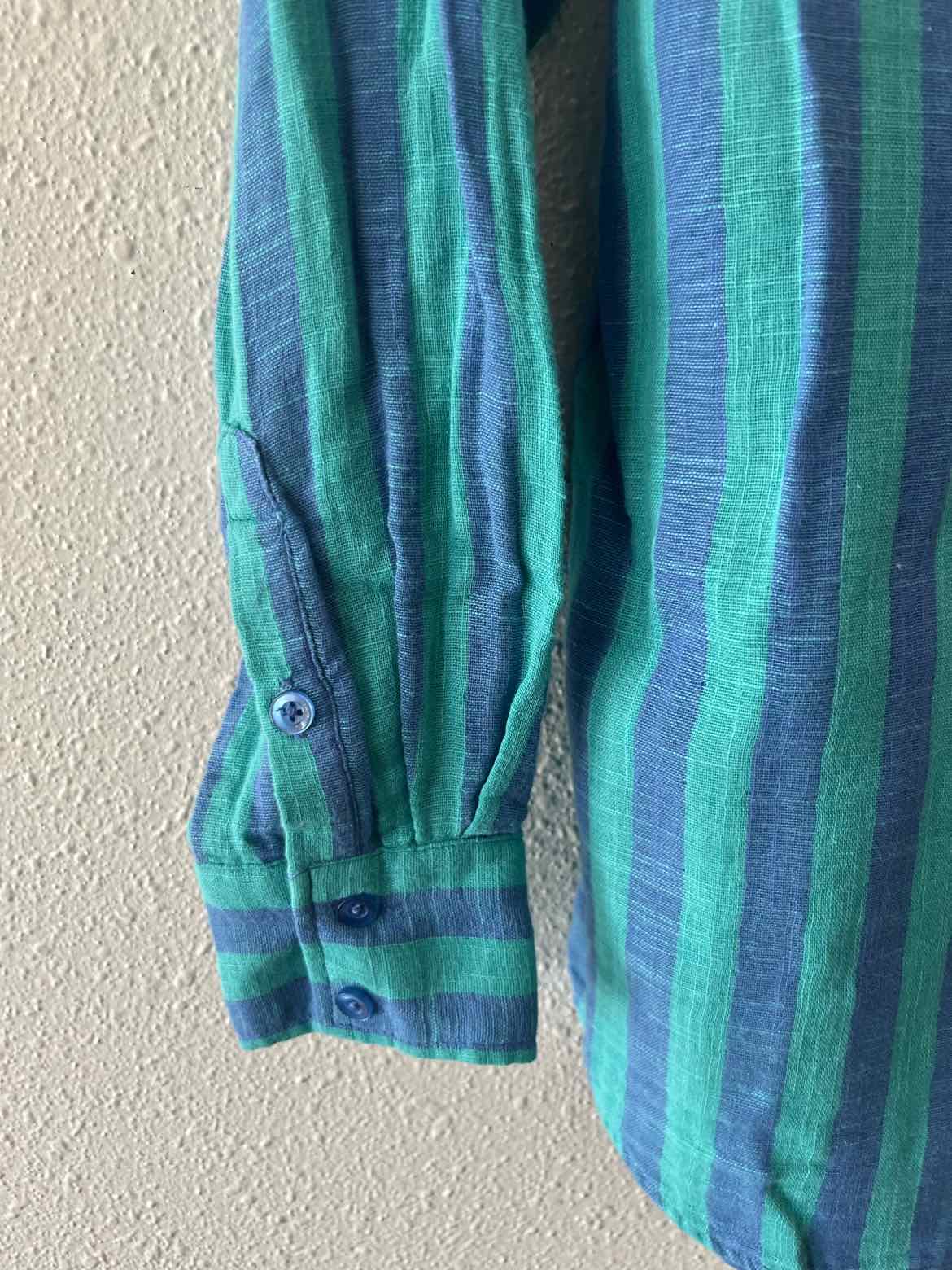 Z Supply Green and Blue Size XS Shirt