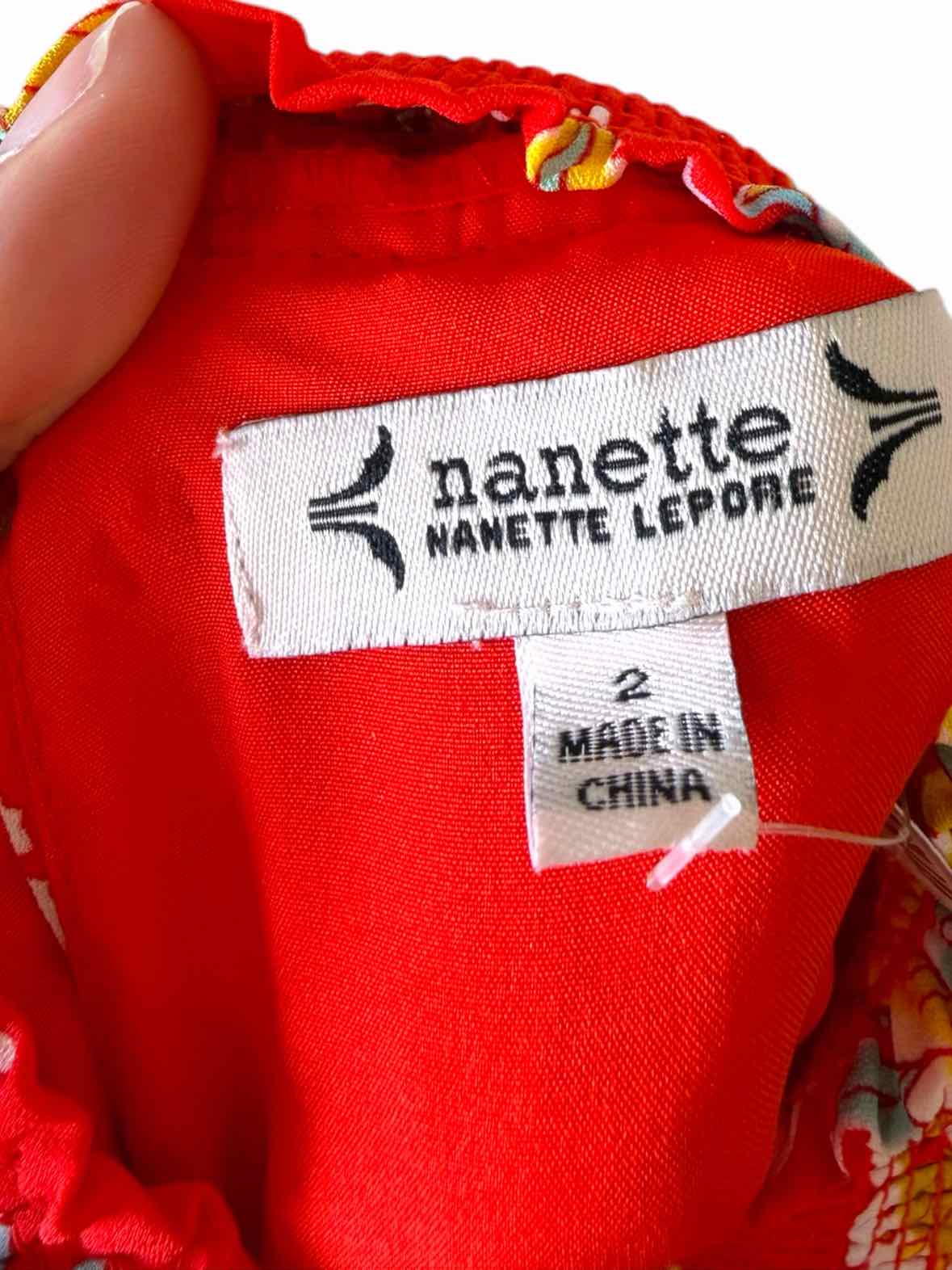 Nanette by Nanette Lepore Red Size 2 Dress