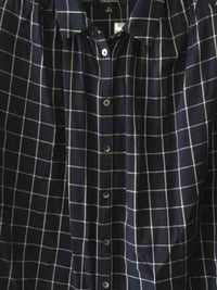 Madewell Navy and White Size XS Shirt