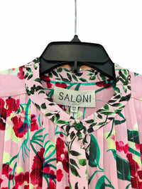 Saloni Pink Multi Size 8 Dress