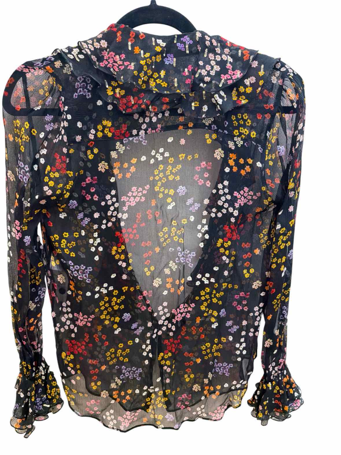See by Chloe Black Multi Size 34 Shirt