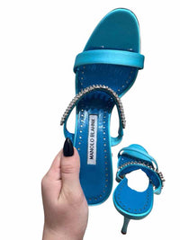 Manolo Blahnik Light Blue Size 38.5 Shoes