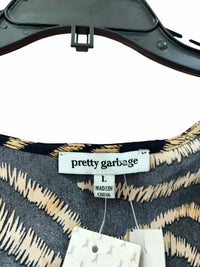 Pretty Garbage Black/Beige Size L Blouse