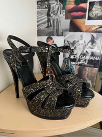 Saint Laurent Black Size 38 Shoes