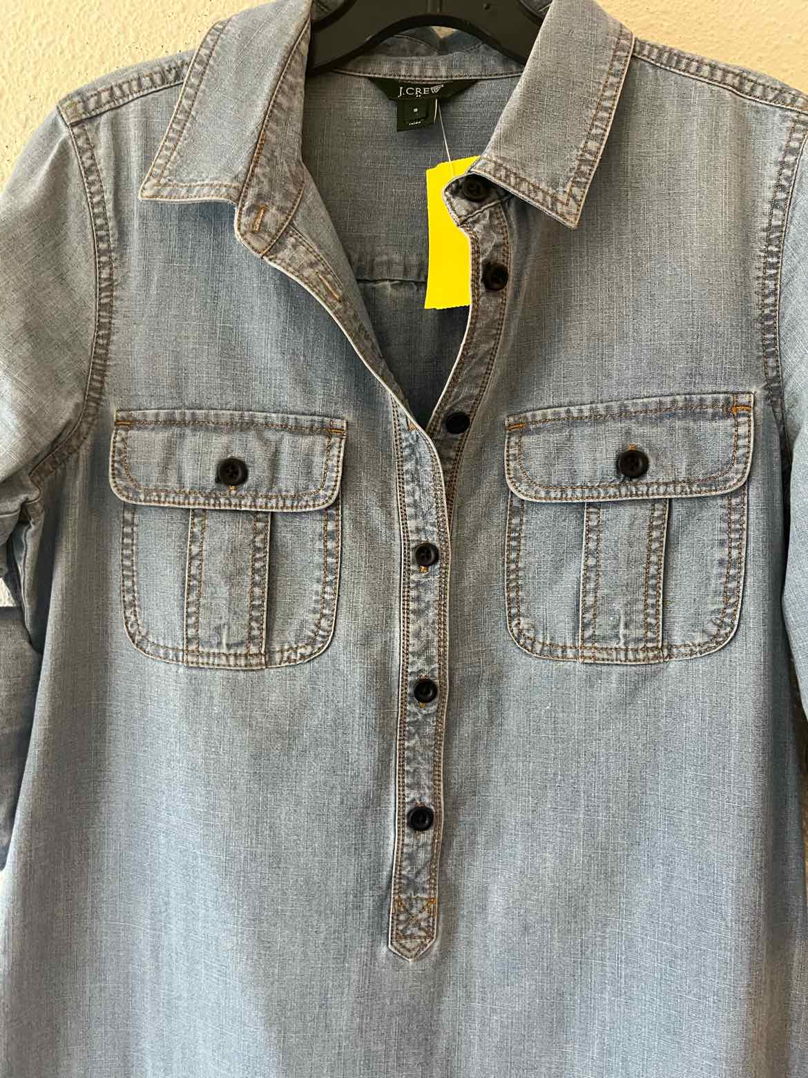 J Crew Factory Medium Wash Size S Dress