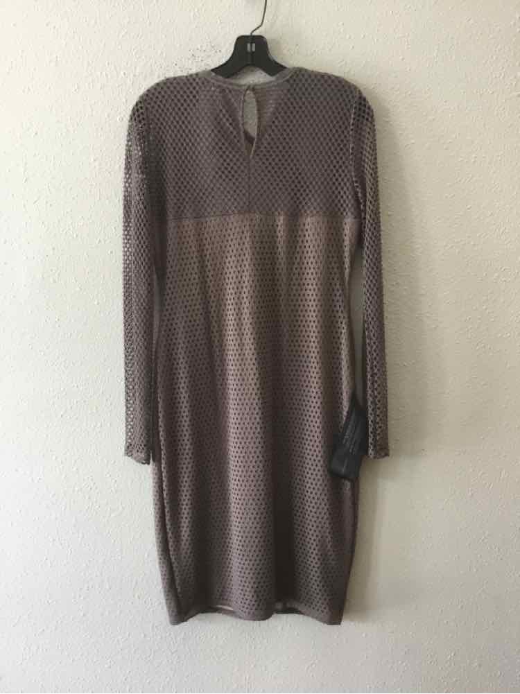BCBGMax Azria Taupe Size L Dress