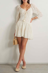LoveShackFancy Cream Size 2 Dress