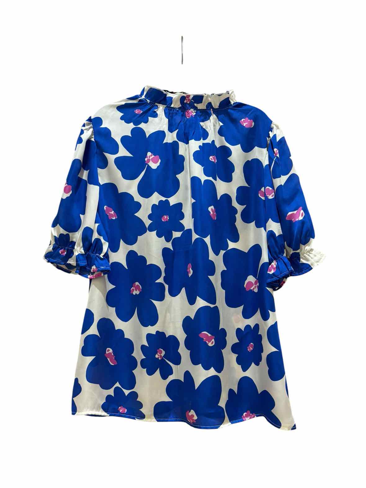 Entro White and Blue Shirt