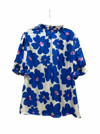Entro White and Blue Shirt