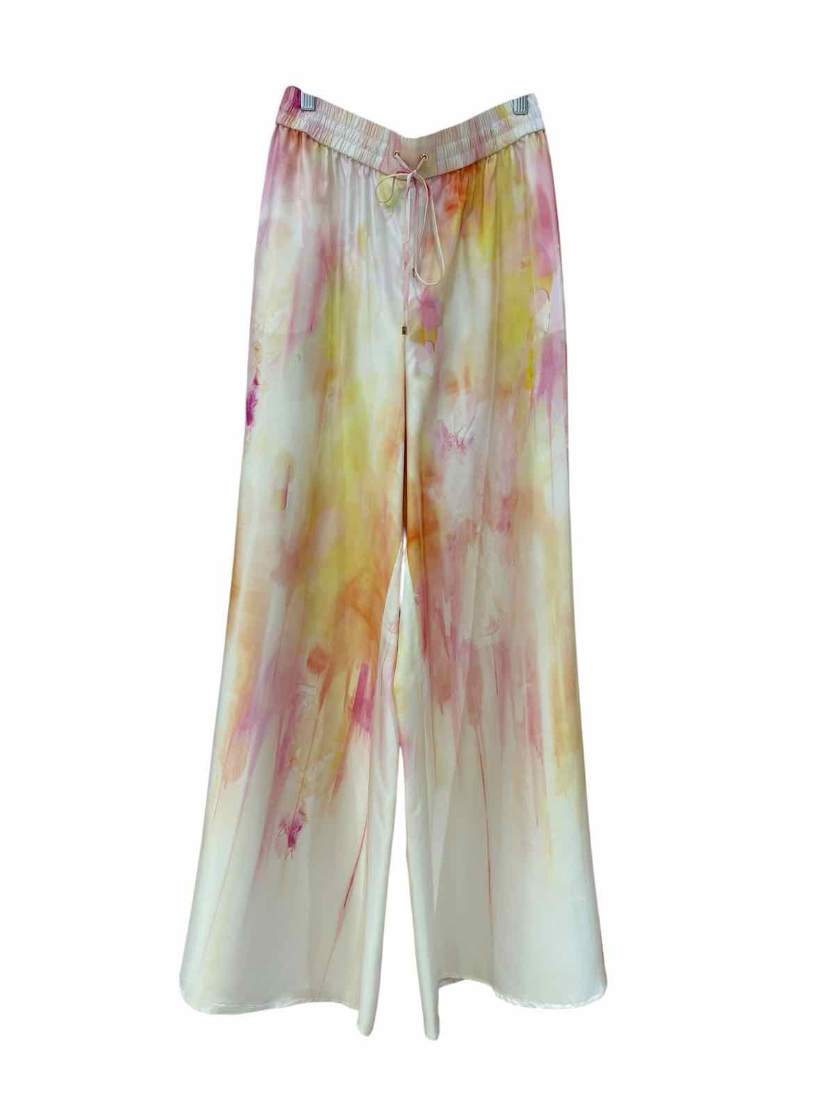 Zimmermann pink and yellow Size 2 Pants