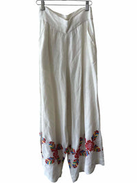 Carolina K White Multi Size S Pants