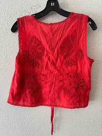 Free People Red Size XS Tank Top