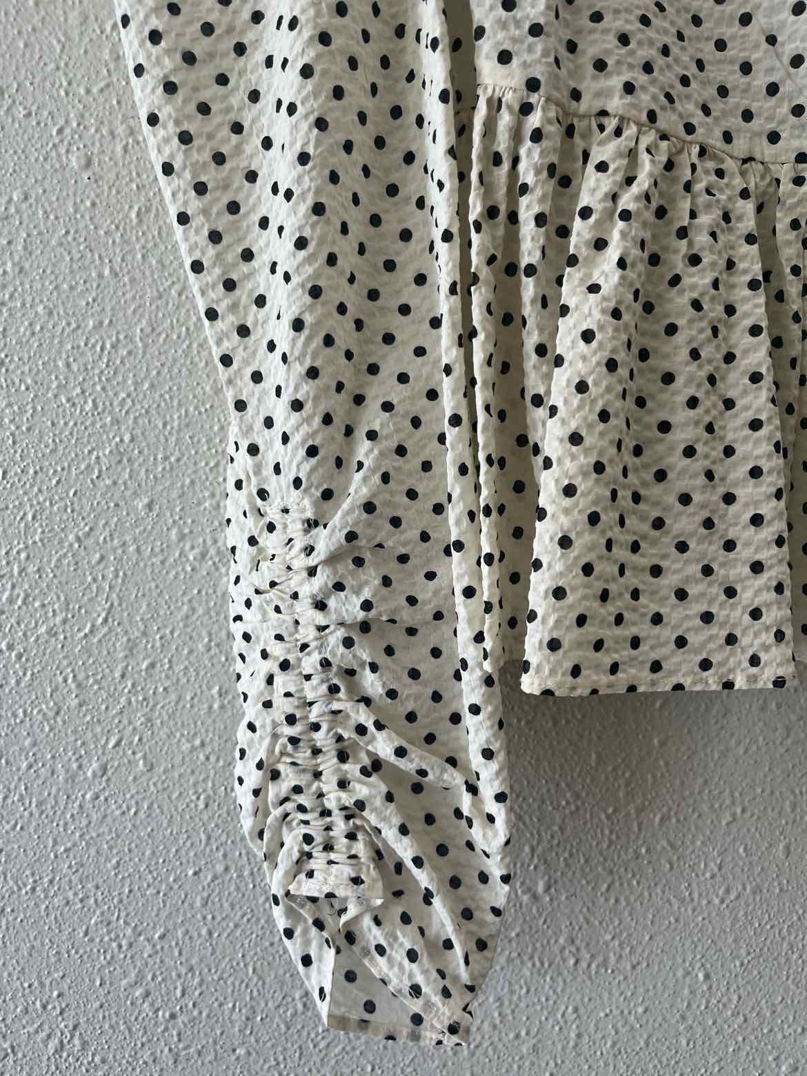 English Factory Cream and Black Size M Shirt
