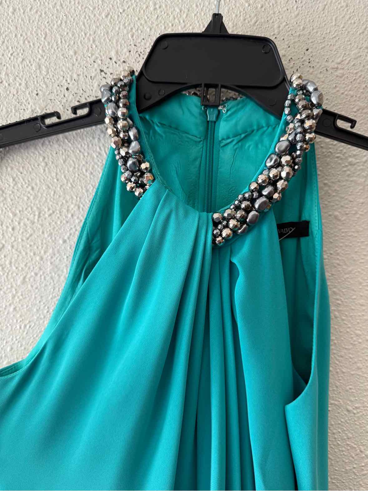 Carmen Marc Valvo Seafoam Size 4 Gown/Evening Wear