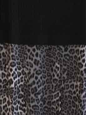Susan Graver Black and Grey Size XXS Dress