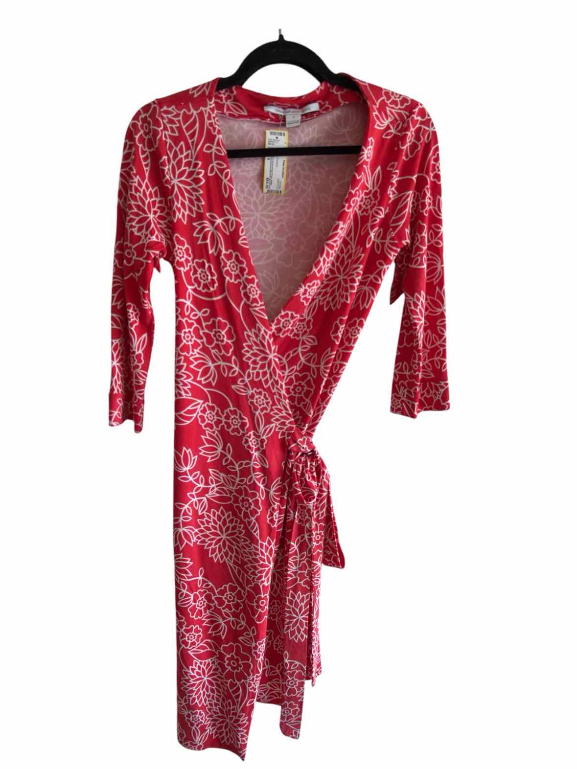 diane von furstenberg Red Size 6 Dress