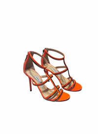 Jimmy Choo Neon Orange Size 36.5 Shoes