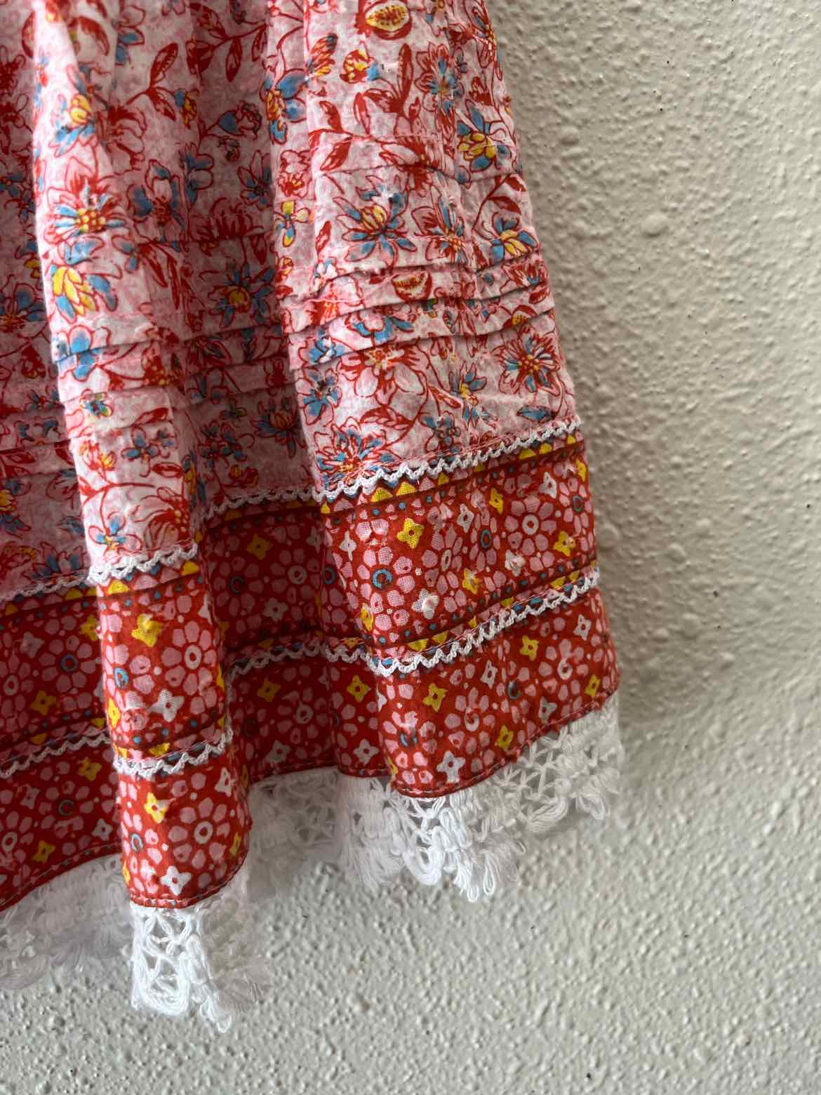 Poupette St Barth pink and yellow Size S Skirt