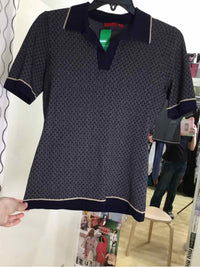 Carolina Herrera Navy Blue Size XS Shirt