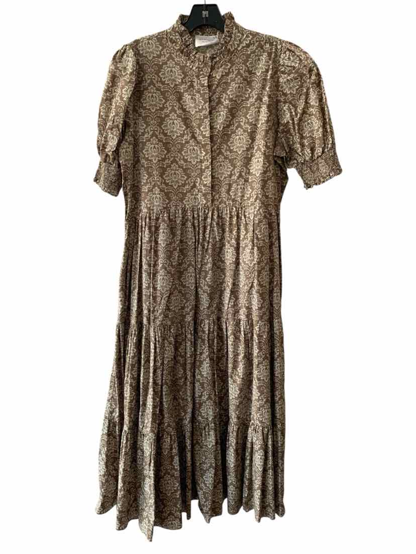 Hyacinth House Green and White Size L Dress