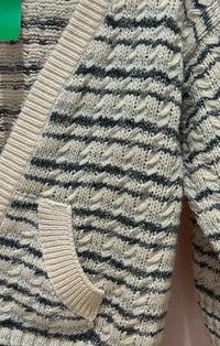 st john white and gray Size P Cardigan