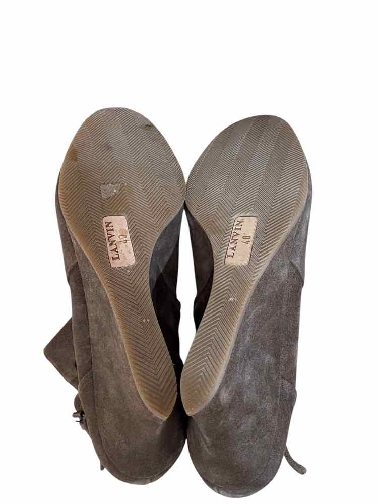 Lanvin Taupe Size 40 Shoes