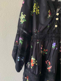 INA Black Multi Size S Dress