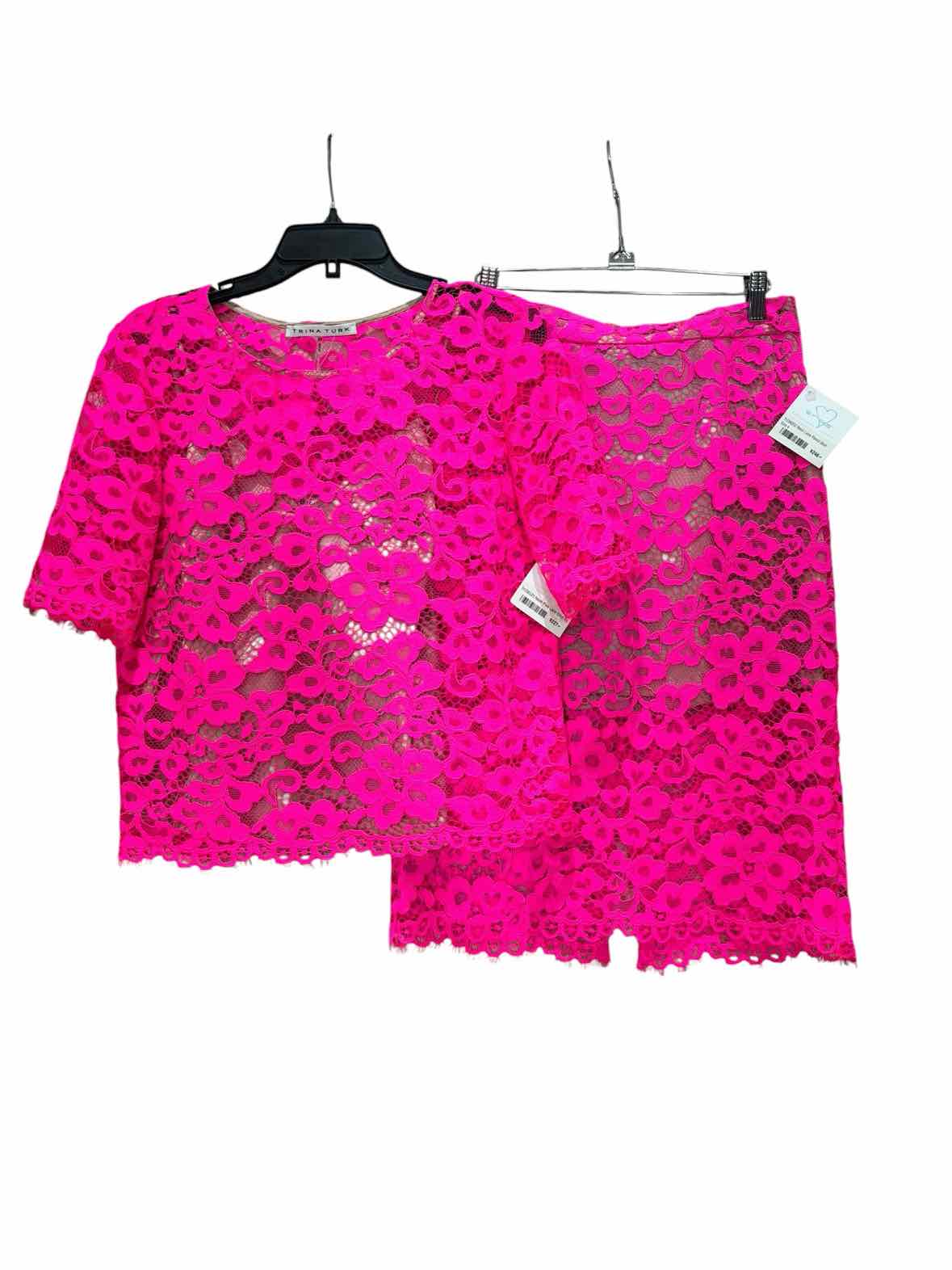 Trina Turk Bright Pink Size 4 Skirt