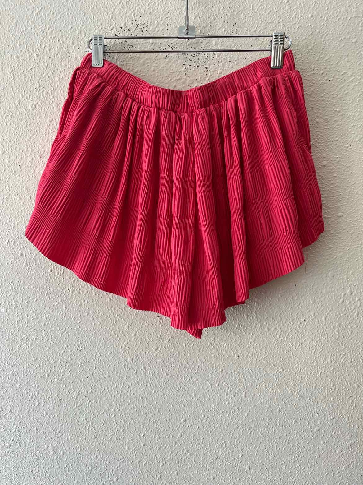 Free People Neon Coral Size M Shorts
